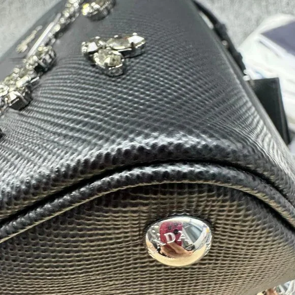 100% Authentic Prada Blue Panier Shoulder Bag - Picture 7 of 14